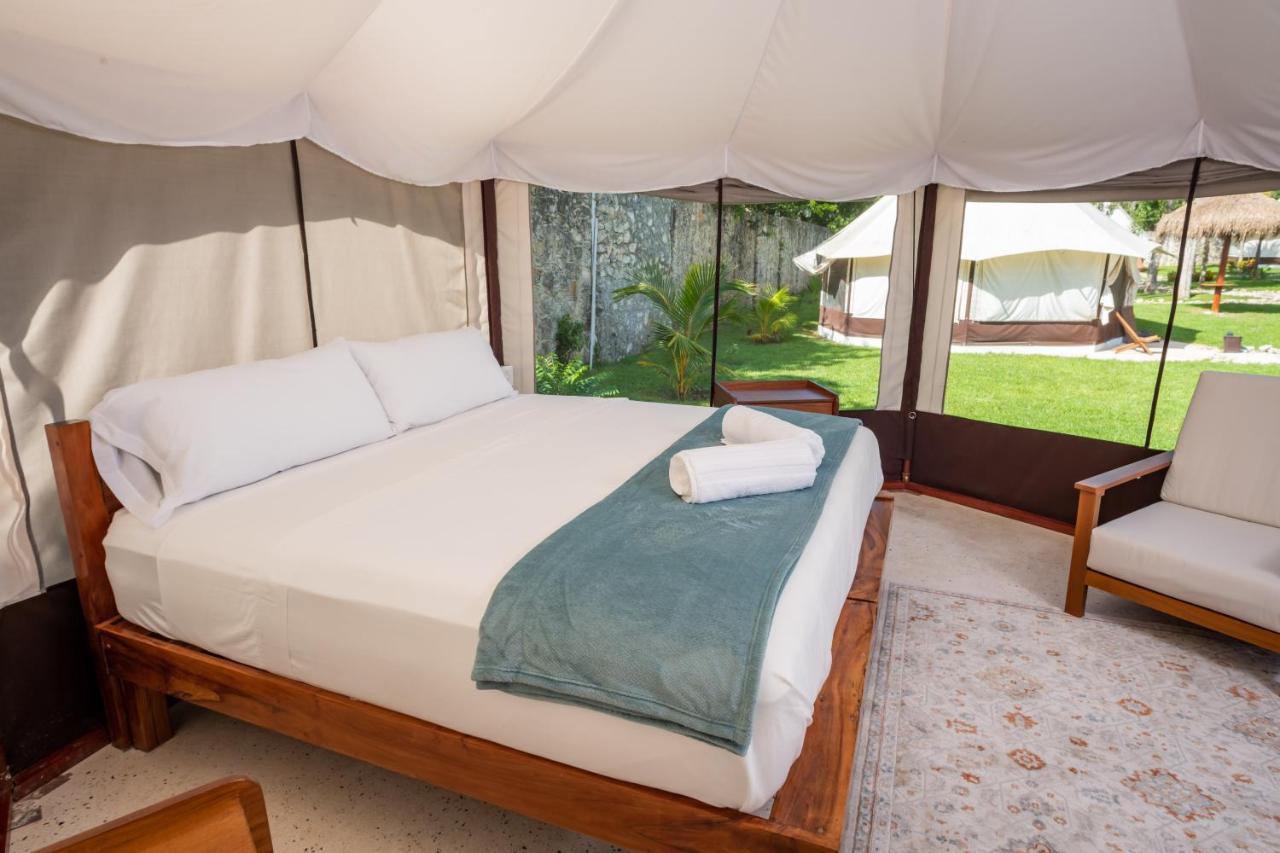 Отель Xakluum Eco Glampings Пуэрто-Морелос Экстерьер фото