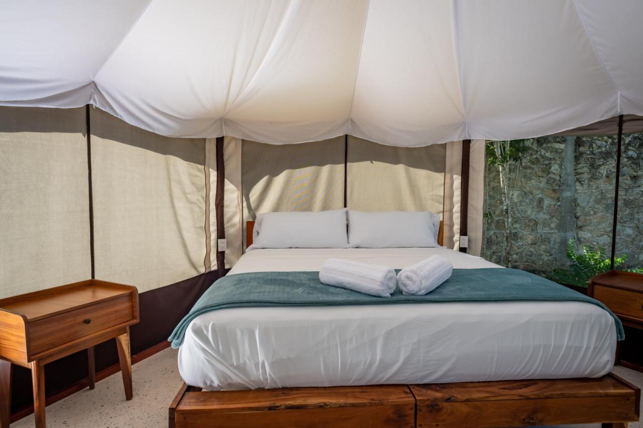 Отель Xakluum Eco Glampings Пуэрто-Морелос Экстерьер фото