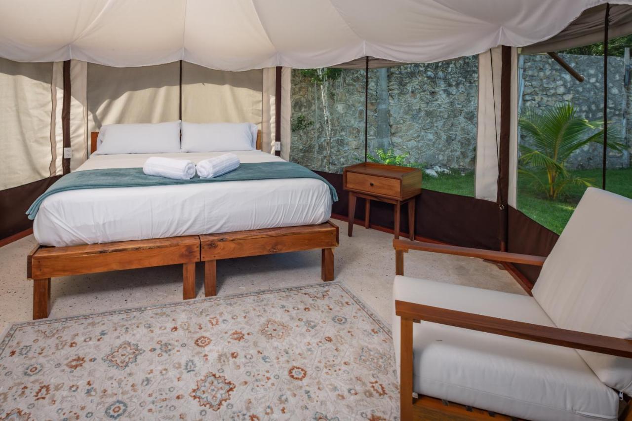 Отель Xakluum Eco Glampings Пуэрто-Морелос Экстерьер фото
