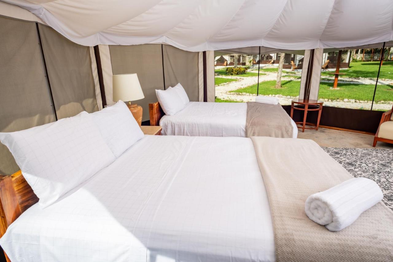 Отель Xakluum Eco Glampings Пуэрто-Морелос Экстерьер фото