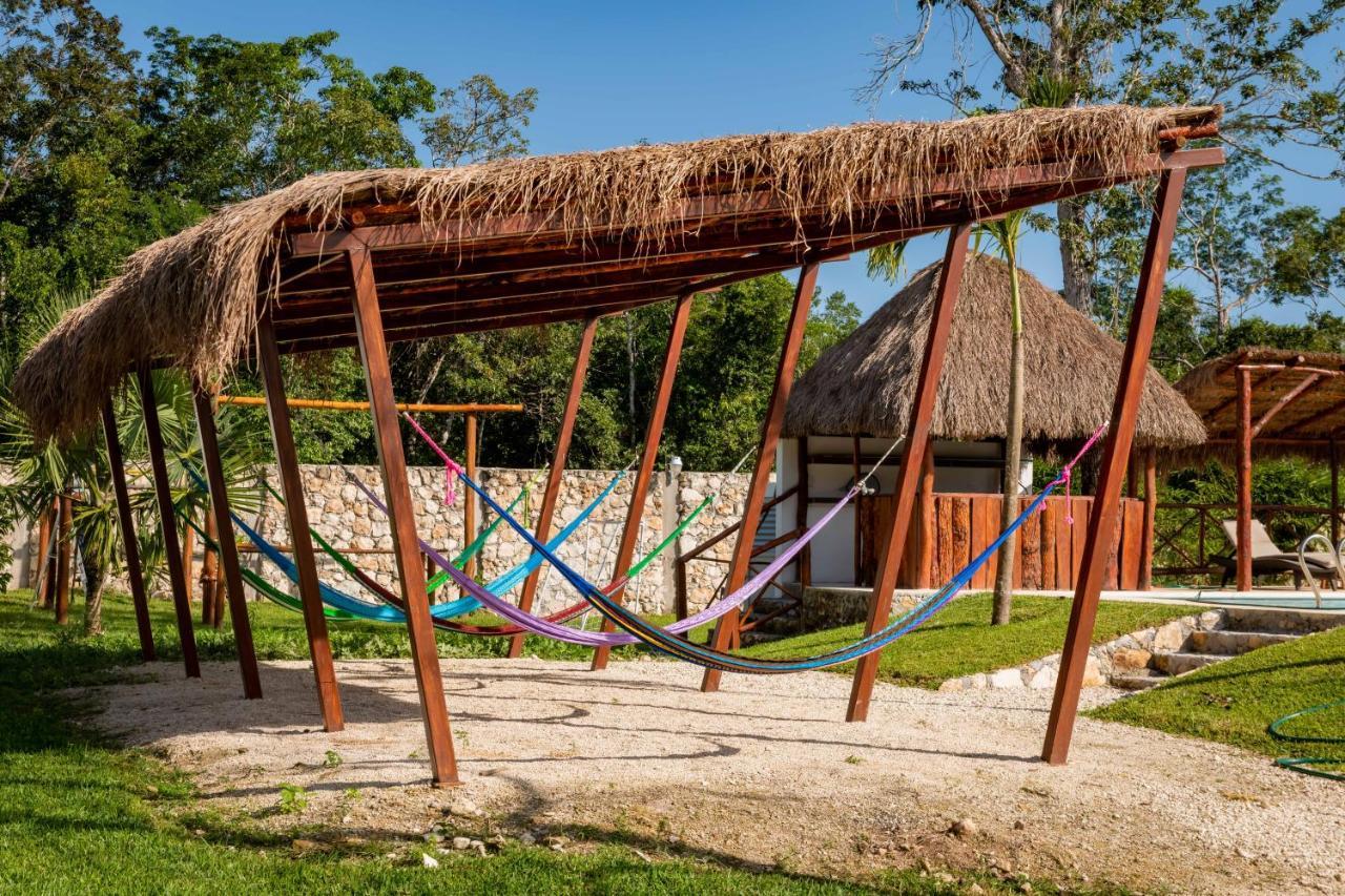Отель Xakluum Eco Glampings Пуэрто-Морелос Экстерьер фото